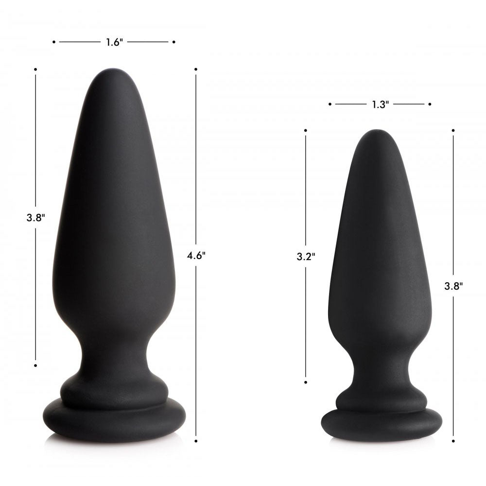 Interchangeable Black Bunny Tail Butt Plug - Tailz Roleplay