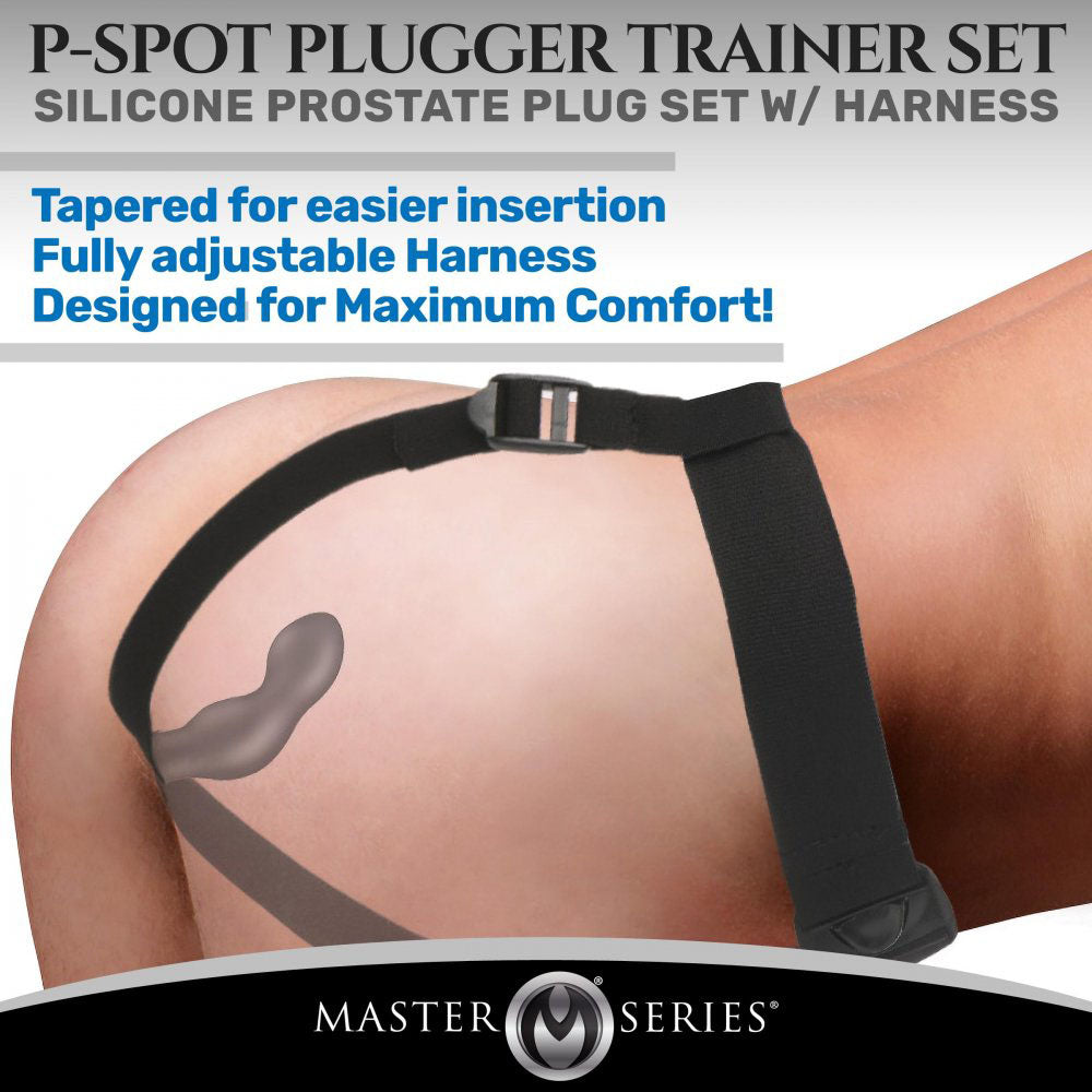 BDSM Prostate Massager & Harness Trainer Kit - Master Series