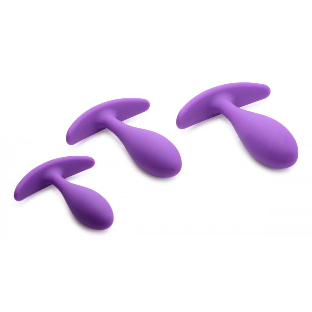 Rump Bumpers Silicone Butt Plug Set - Gossip