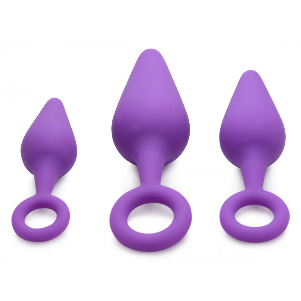 Rump Ringers Silicone Butt Plug Set Collection - Gossip