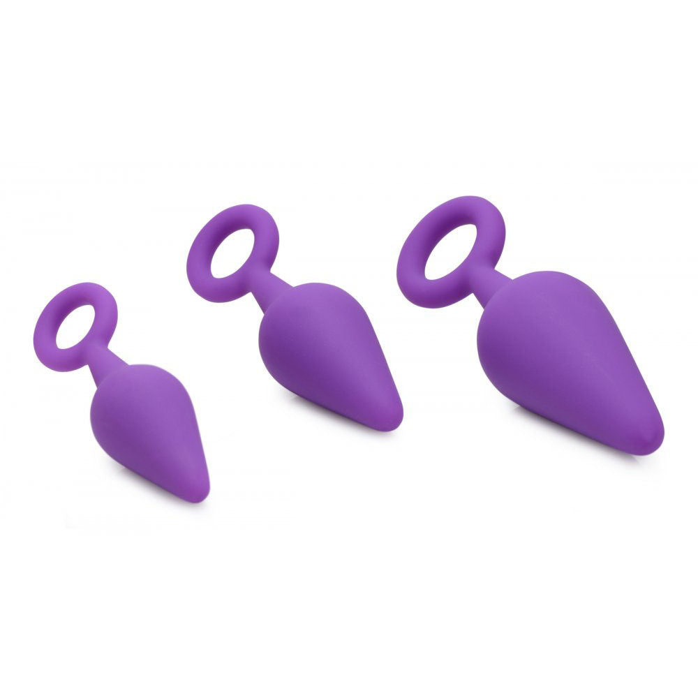 Rump Ringers Silicone Butt Plug Set Collection - Gossip